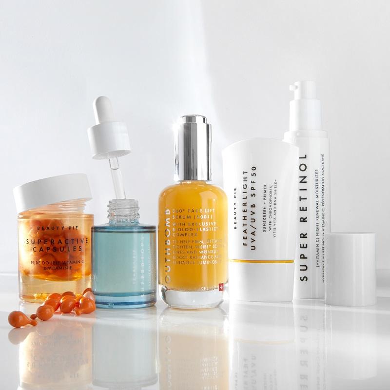 Image of cosmetic products