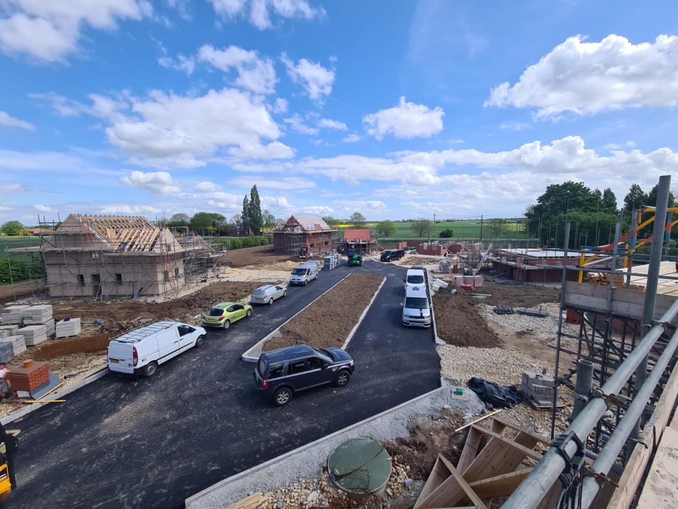 building construction site