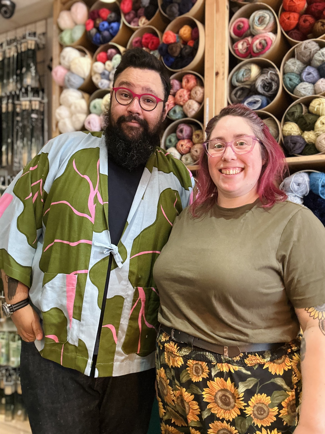 Business owners of Knit Nottingham