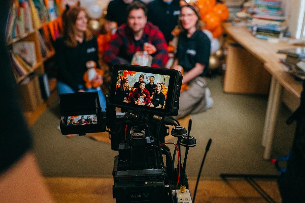 Image of team at Reel Film