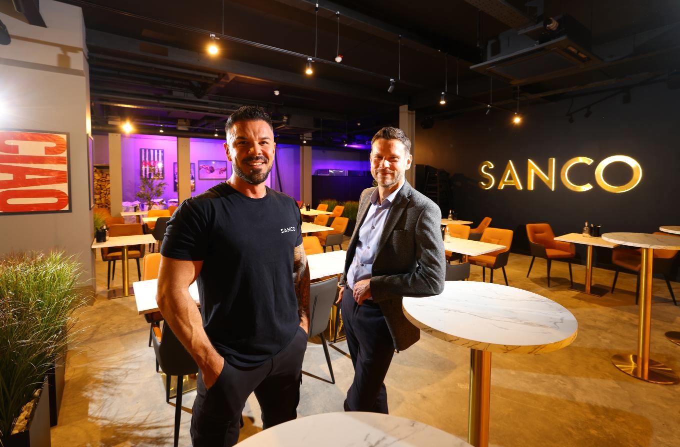 Image of team at Sanco Pizza